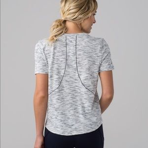 Lululemon Long Distance Short Sleeve Shirt